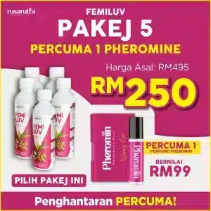 PAKEJ 4 PERCUMA 1 FEMILUV